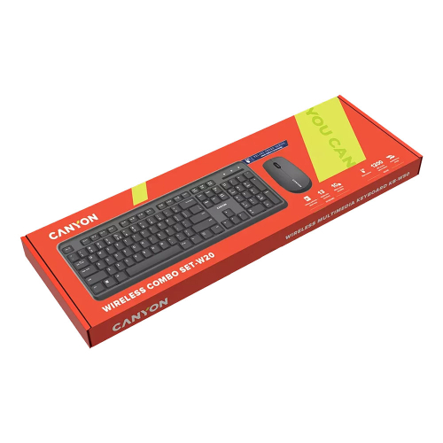 Комплект Canyon SET-W20 безжични, черен, 2005291485007348 04  — OK Office Комплект Canyon SET-W20 безжични, черен, 2005291485007348 04