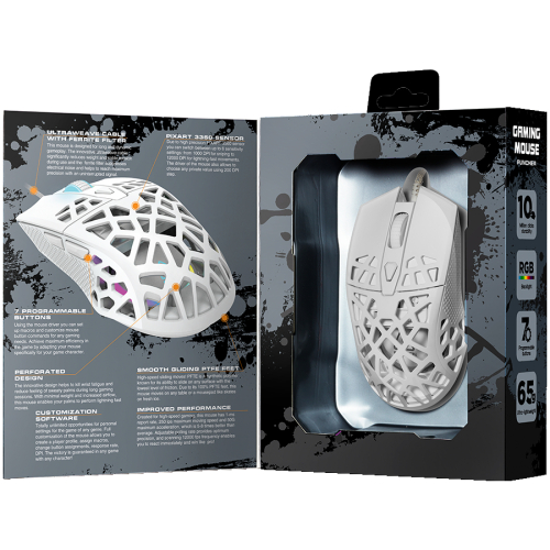 Mouse Canyon GM-20 Rgb White Gaming, 1000000000039829 14 