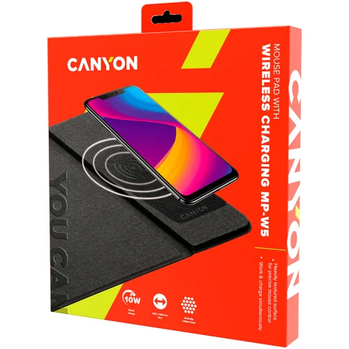 Canyon PW5 wireless charger mouse pad, 1000000000036977 03 