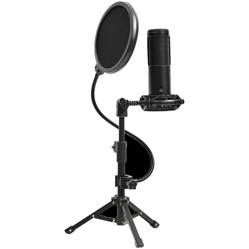 Геймърски микрофон Lorgar Voicer 721, черен, 2005291485008383 03 