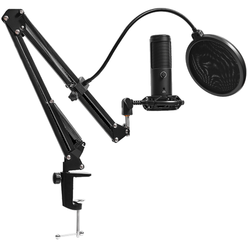 Геймърски микрофон LORGAR Voicer 931, Черен, 2005291485008390 03 