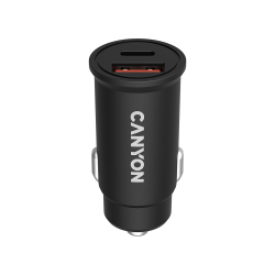 Зарядно кола Canyon 12V USB-А/C 30W
