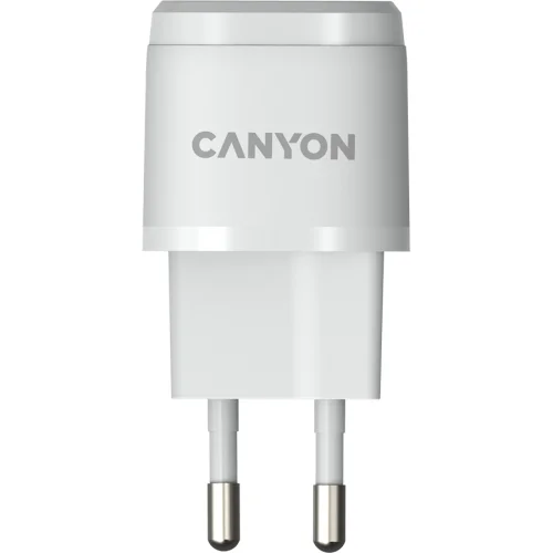Зарядно Canyon 220V USB-C 20W W05 бял, 1000000000040194 02 