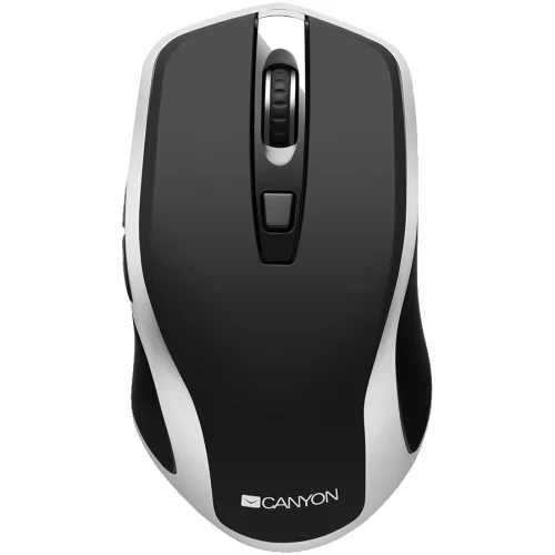 Wireless mouse Canyon MW-19, Black/Silver, 2005291485008635