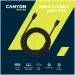 Кабел Canyon USB-C/USB-C UC-9 2м черен, 1000000000040212 05 