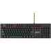 Wired black Mechanical keyboard With colorful lighting system104PCS rainbow backlight LED, 2005291485008826 05 