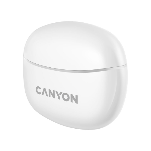Безжични слушалки тапиCanyon TWS-5 бял, 1000000000041104 04  — OK Office Безжични слушалки тапиCanyon TWS-5 бял, 1000000000041104 04