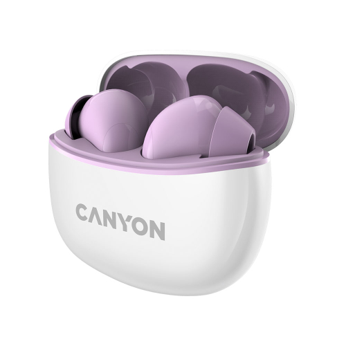 Canyon Wireless Earphones TWS-5 Purple, 1000000000041106 02 