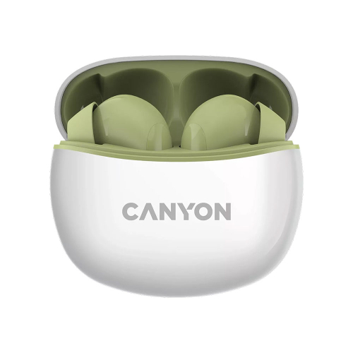 Canyon Wireless Earphones TWS-5 Green, 1000000000041105 03 