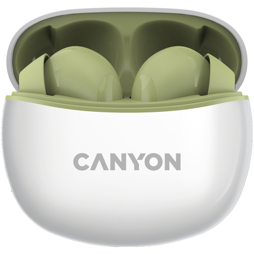 Canyon Wireless Earphones TWS-5 Green, 1000000000041105 05 
