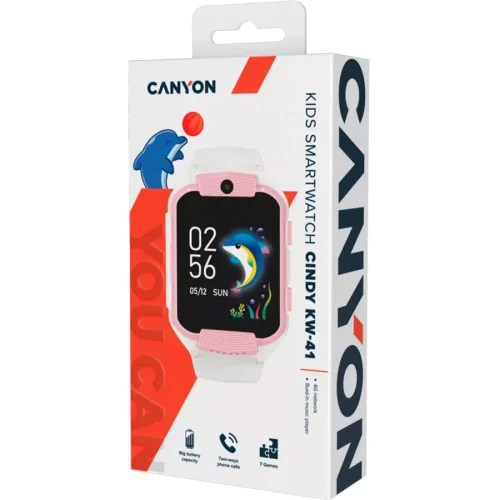 Smartwatch Canyon Cindy KW-41 4G Pink, 1000000000043016 08 