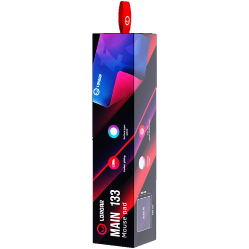 Lorgar Main 133 Gaming mouse pad Purple, 2005291485009809 05 