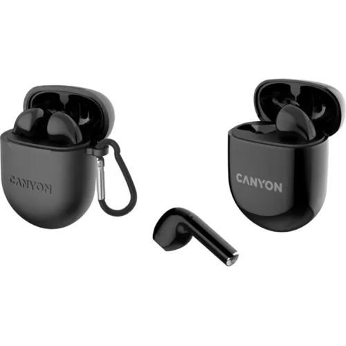 Стерео слушалки Canyon TWS-6 черен, 2005291485010065