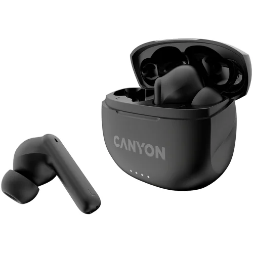 Стерео слушалки Canyon TWS-8 с микрофон, черен, 2005291485010089