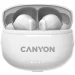 Wireless Earphones CanyonTWS-8, White, 2005291485010096 06 