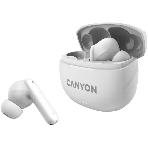 Стерео слушалки Canyon TWS-8 бял, 2005291485010096