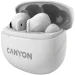 Стерео слушалки Canyon TWS-8 бял, 2005291485010096 11 
