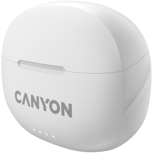 Безжични слушалки тапи Canyon TWS-8, бял, 2005291485010096 04  — OK Office Безжични слушалки тапи Canyon TWS-8, бял, 2005291485010096 04
