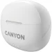 Стерео слушалки Canyon TWS-8 бял, 2005291485010096 11 