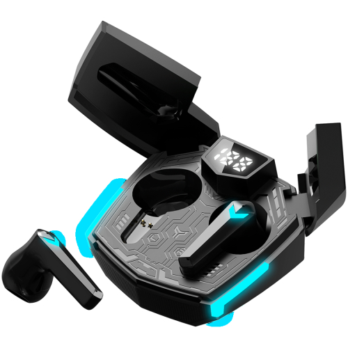 Безжични геймърски слушалки тапи Canyon DoubleBee GTWS-2, черен, 2005291485010355 04  — OK Office Безжични геймърски слушалки тапи Canyon DoubleBee GTWS-2, черен, 2005291485010355 04