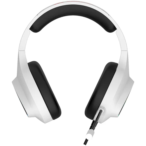 Геймърски слушалки с микрофон CANYON Shadder GH-6, RGB, бял, 2005291485010447 02 