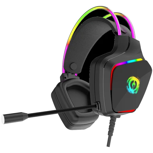 CANYON Darkless GH-9A, RGB gaming headset with Microphone, black, 2005291485010454