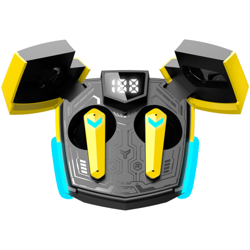 Wireless Gaming Earphones Canyon DoubleBee GTWS-2, Yellow, 2005291485010690 02  — OK Office Wireless Gaming Earphones Canyon DoubleBee GTWS-2, Yellow, 2005291485010690 02
