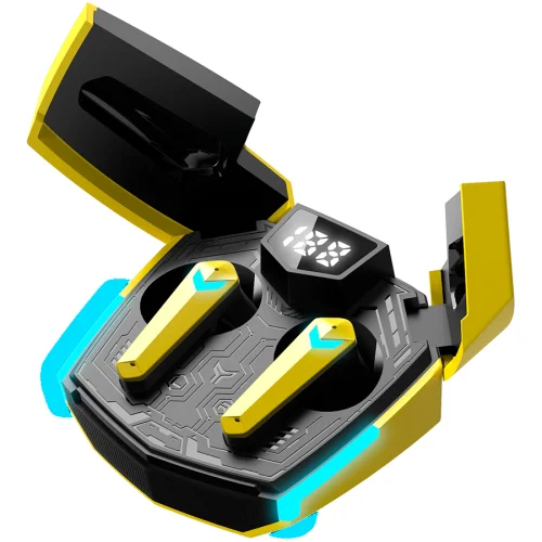 Gaming headphones 'DoubleBee' CANYON GTWS-2 yellow, 2005291485010690 03 