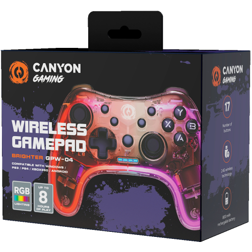 Безжичен геймпад Canyon Brighter GPW-04, 2005291485014766 02 