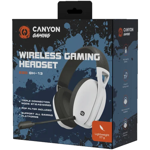 Gaming Headset Canyon Ego GH-13 White, 1000000000045923 16 