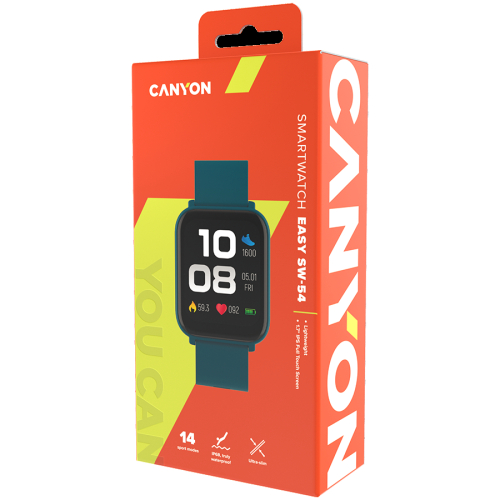 Canyon Smart Watch Easy SW-54, Green, 2005291485014926 02  — OK Office Canyon Smart Watch Easy SW-54, Green, 2005291485014926 02