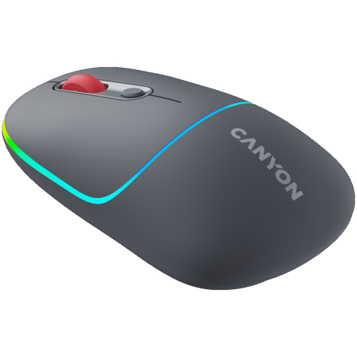 Wireless mouse Canyon MW-22, Dark Grey, 2005291485014933 02  — OK Office Wireless mouse Canyon MW-22, Dark Grey, 2005291485014933 02
