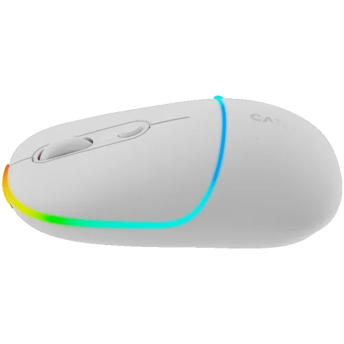 Безжична мишка CANYON MW-22, 2 в 1 с 4 бутона, бял скрол, 2005291485014940 04 