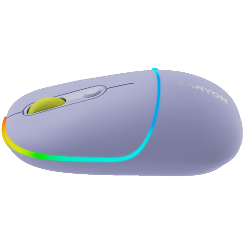 Wireless mouse Canyon MW-22, Lavender, 2005291485014988 04  — OK Office Wireless mouse Canyon MW-22, Lavender, 2005291485014988 04