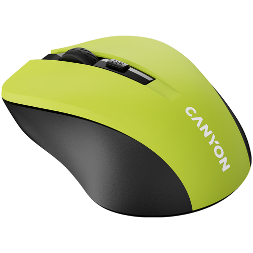 Безжична мишка Canyon MW-1, жълта, 2005291485015077 02  — OK Office Безжична мишка Canyon MW-1, жълта, 2005291485015077 02