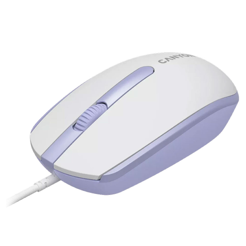 Mouse Canyon M-10 White/Purple, 1000000000045209 02  — OK Office Mouse Canyon M-10 White/Purple, 1000000000045209 02