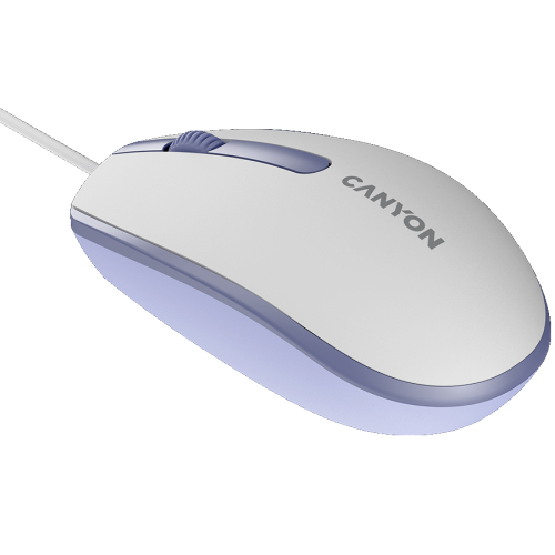 Mouse Canyon M-10 White/Purple, 1000000000045209 10  — OK Office Mouse Canyon M-10 White/Purple, 1000000000045209 10