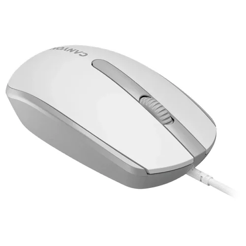 Мишка Canyon M-10 бял/сив 1.5м USB, 1000000000045208 03 