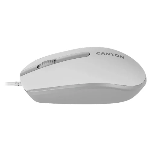 Мишка Canyon M-10 бял/сив 1.5м USB, 1000000000045208 05 