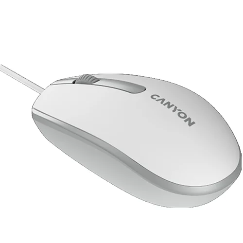 Мишка Canyon M-10 бял/сив 1.5м USB, 1000000000045208 10 