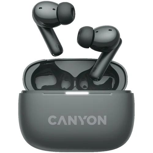 Безжични слушалки CANYON OnGo TWS-10 ANC+ENC, черни, 2005291485015268