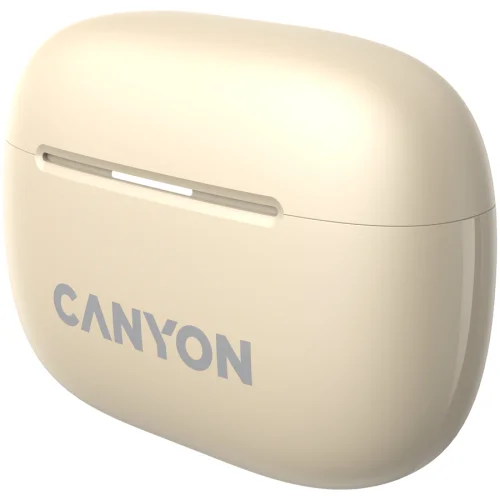 Безжични слушалки CANYON OnGo TWS-10 ANC+ENC, Beige, 2005291485015275 06 