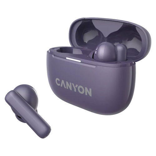 Безжични слушалки тапи Canyon OnGo TWS-10, лилав, 2005291485015282 02  — OK Office Безжични слушалки тапи Canyon OnGo TWS-10, лилав, 2005291485015282 02