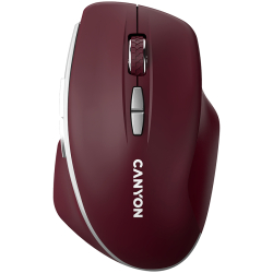 Безжична мишка Canyon MW-21, бордо