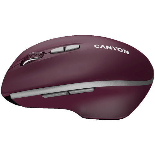 Wireless mouse Canyon MW-21, Burgundy Red, 2005291485015350 02 
