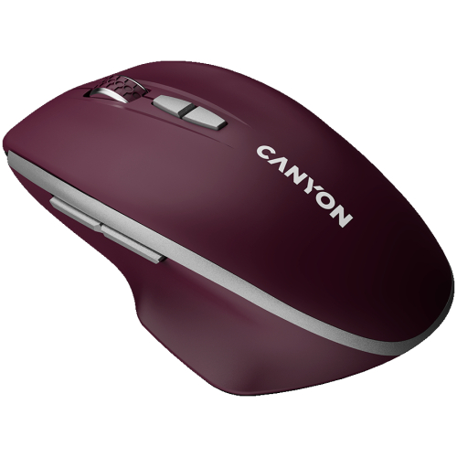 Wireless mouse Canyon MW-21, Burgundy Red, 2005291485015350 03 