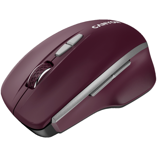 Wireless mouse Canyon MW-21, Burgundy Red, 2005291485015350 04 