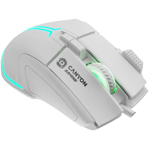 Gaming Mouse Canyon Fortnax GM-636 White, 2005291485015602 04 