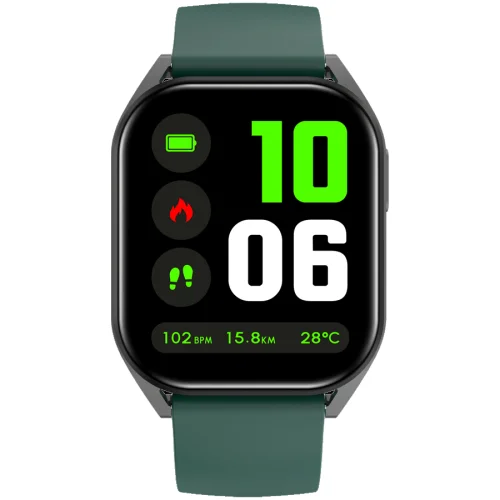 Canyon Smart watch Chatter SW-58 BT 1,80', Black Green, 2005291485015664