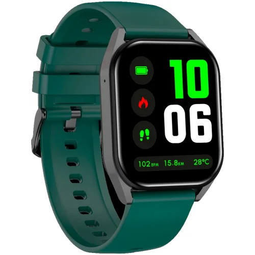 Canyon Smart watch Chatter SW-58 BT 1,80', Black Green, 2005291485015664 02 